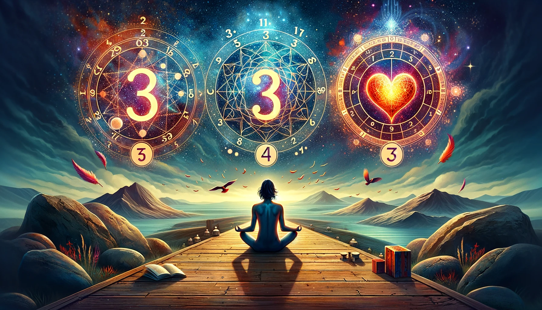What are the 3 main numbers in numerology?